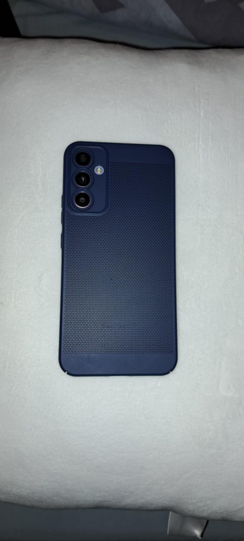 Husa de protectie Ultra-Subtire BREEZY pentru Samsung Galaxy A34 5G, albastra