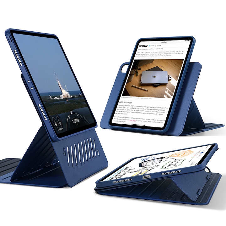 Husa pentru iPad Pro 12.9 (2021 / 2022) - ESR Shift Magnetic - Blue