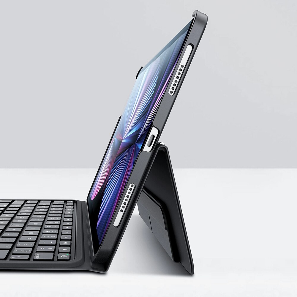 Husa cu tastatura ESR compatibila Apple iPad Pro 11" (2022) 4th Gen, negru