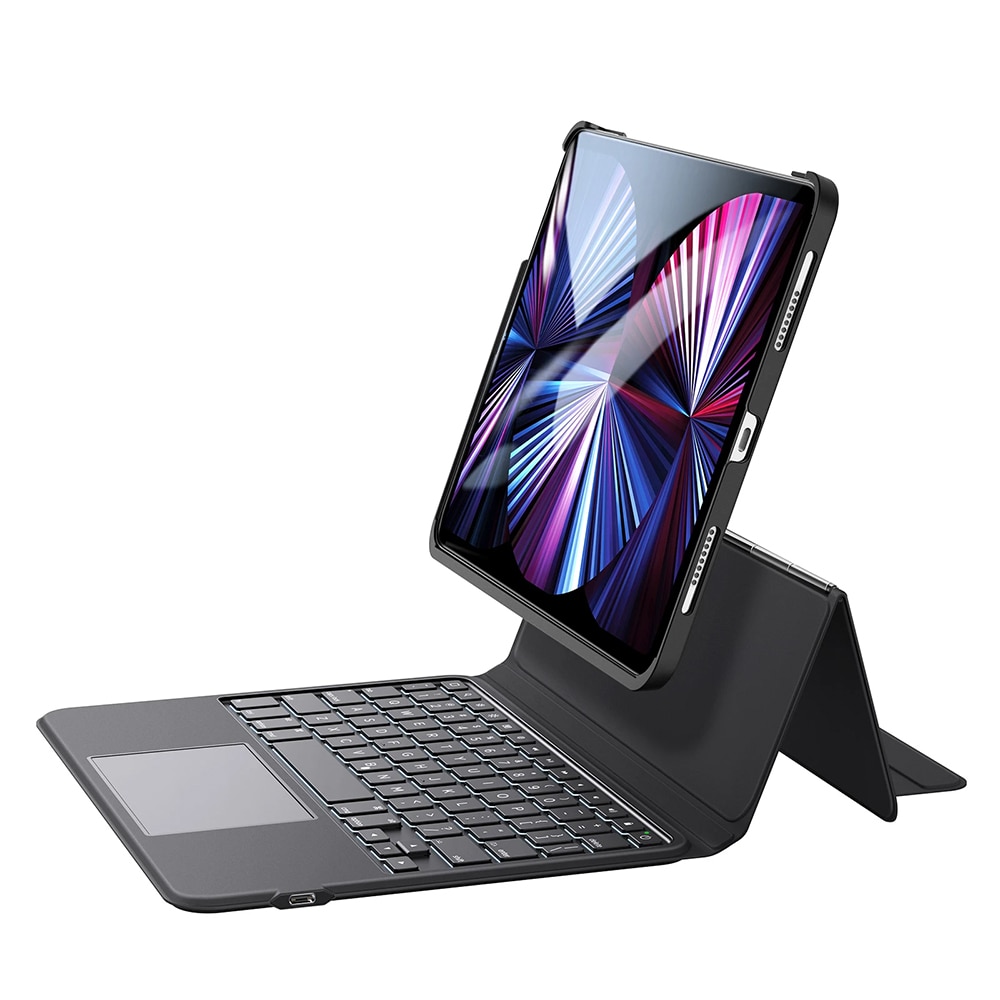 Husa cu tastatura ESR compatibila Apple iPad Pro 11" (2022) 4th Gen, negru