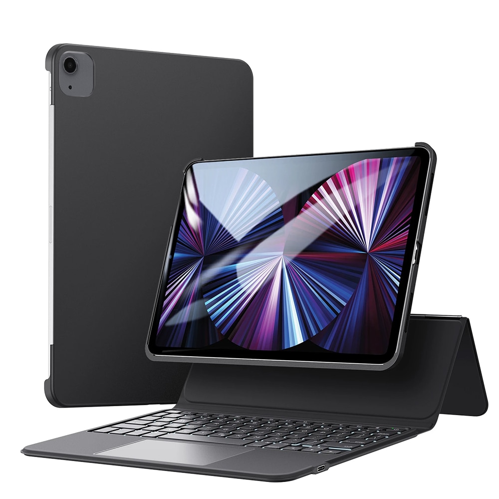 Husa cu tastatura ESR compatibila Apple iPad Pro 11" (2022) 4th Gen, negru