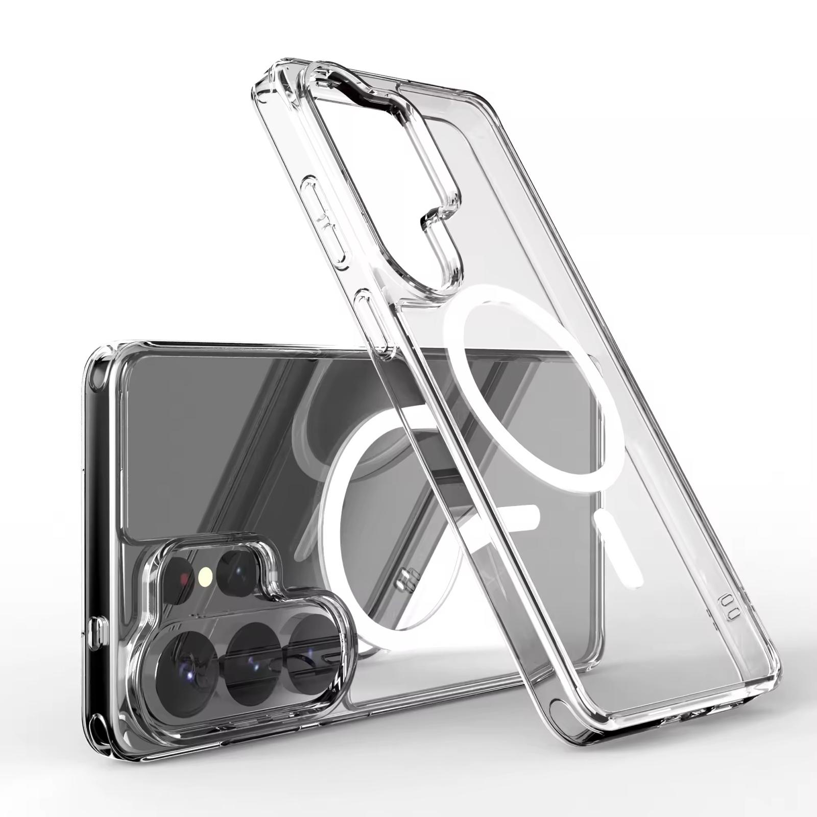 Husa de Protectie, Compatibila cu Samsung Galaxy S26 ULTRA, MagSafe, silicon, transparenta