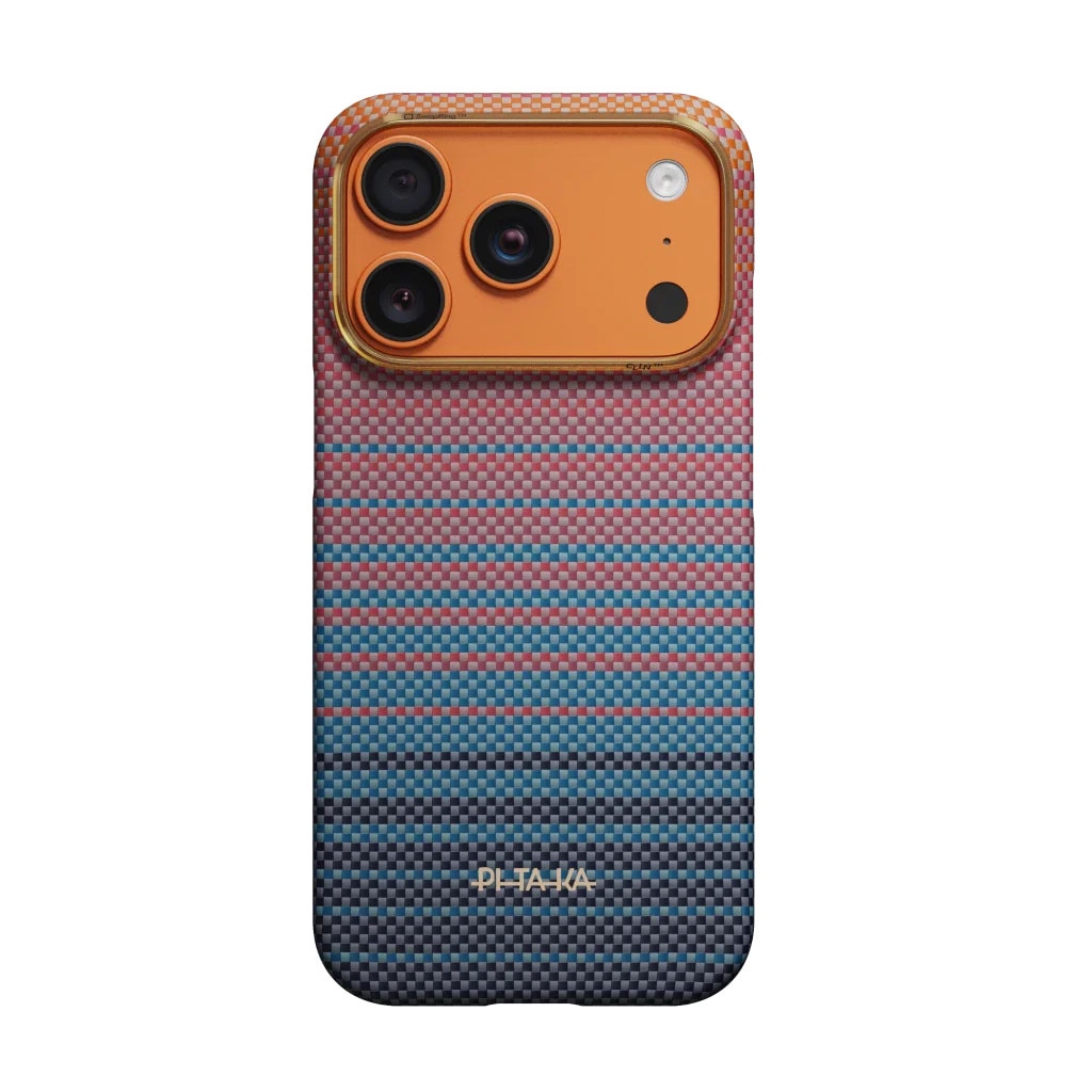 Husa de protectie Pitaka iPhone 17 Pro Sunset 2.0 California Dream Edge Case - 05