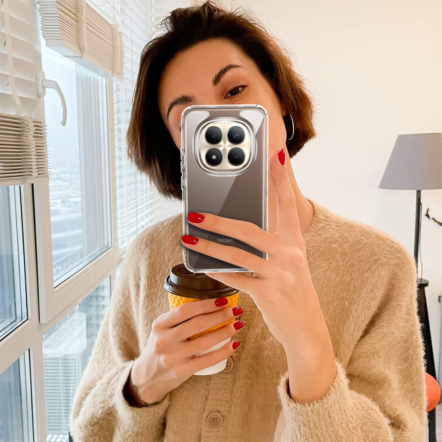 Pachet Husa Telefon Care nu Ingalbeneste + 2 Folii Sticla Compatibila Cu Xiaomi Redmi Note 15 Pro+/Redmi Note 15 Pro Plus 5G/Poco M8 Pro 5G, MOGU Set Protectie 360, Carcasa Subtire de TPU Flexibil, Rezistent la Socuri, Husa Subtire si Transparenta