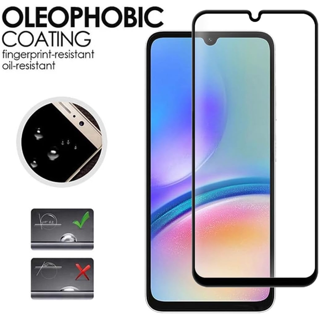Set 2 folii protectie, compatibil Samsung Galaxy A15/A25/A24, sticla temperata 9H, aplicare fara bule, transparent