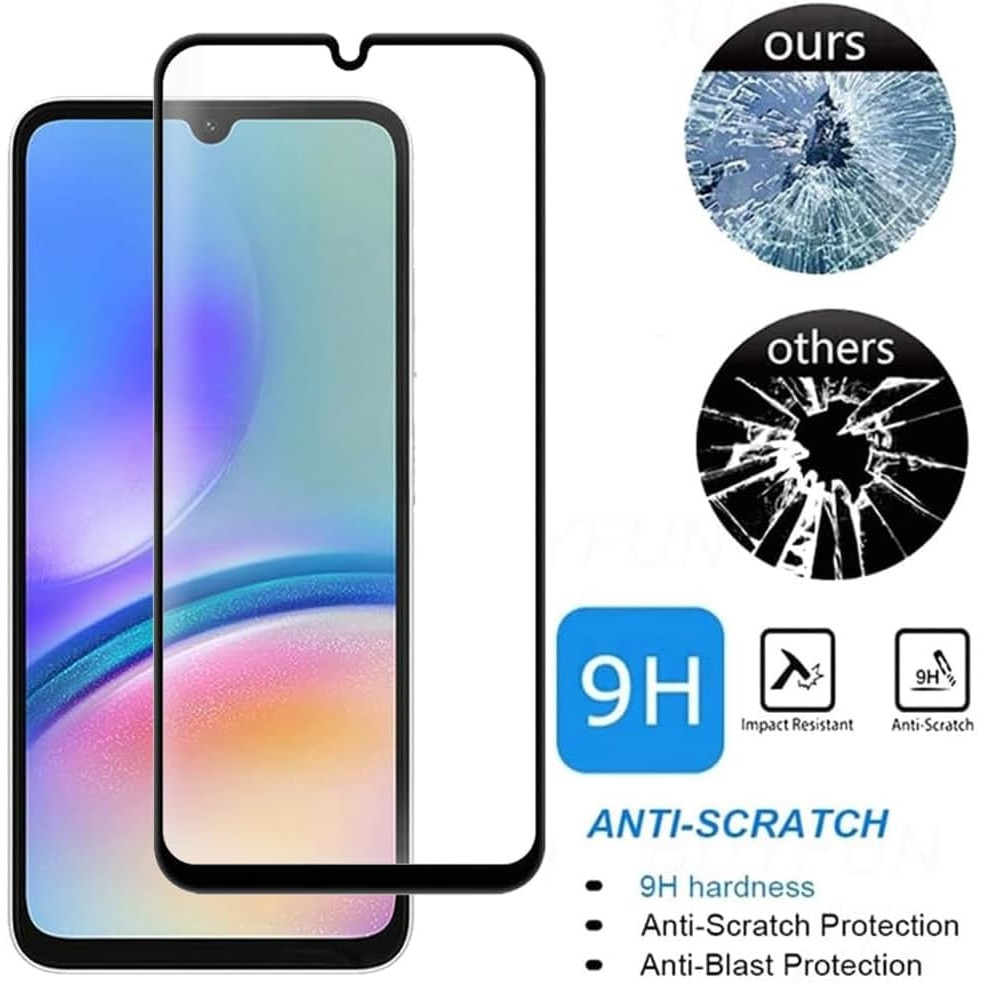 Set 2 folii protectie, compatibil Samsung Galaxy A15/A25/A24, sticla temperata 9H, aplicare fara bule, transparent