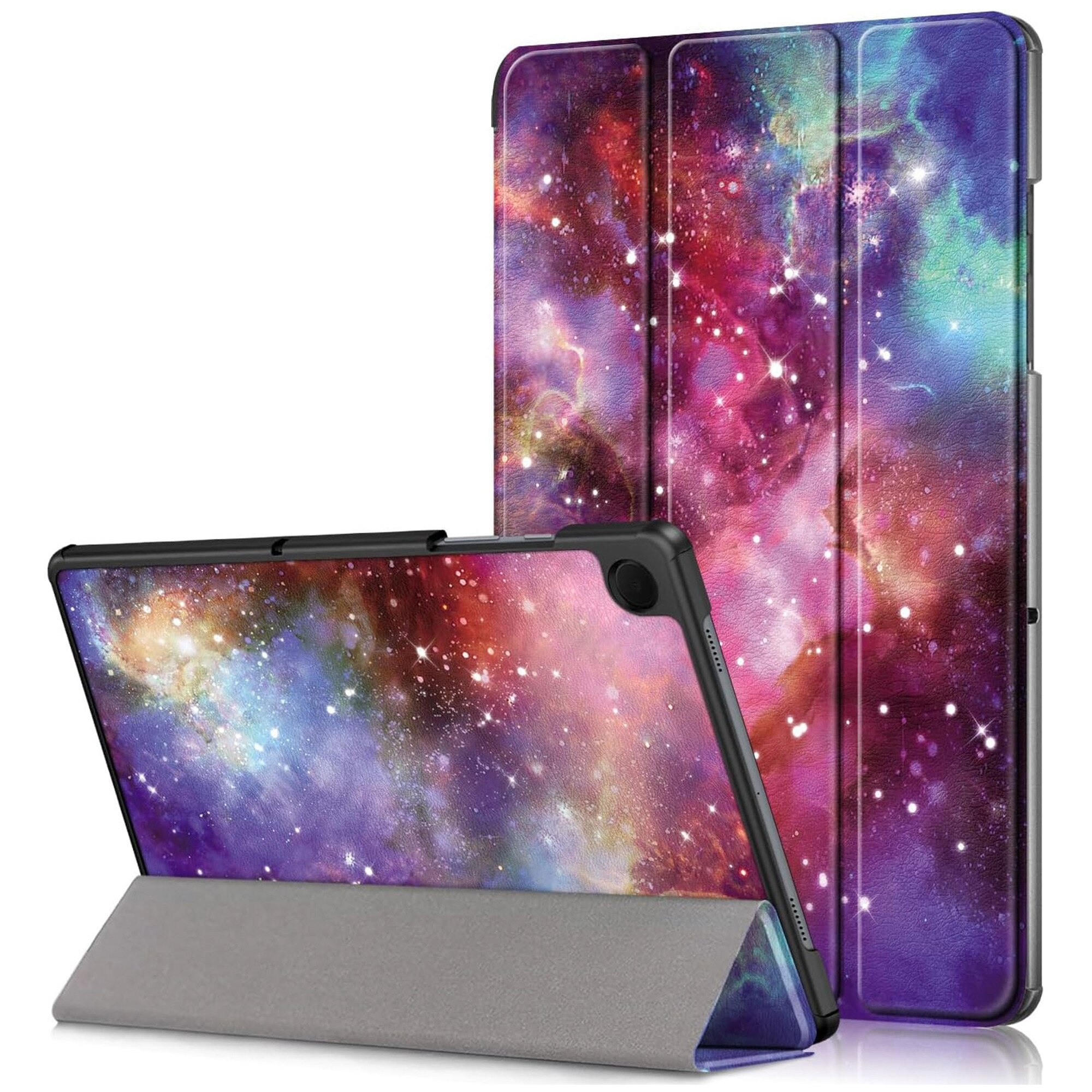 Etui pentru tableta Alogy Book Cover, Galaxy, ecologic, 11", set