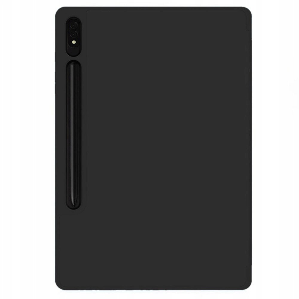 Etui Smart Case Strado pentru Samsung Galaxy Tab S10 Plus, negru, 12.4"