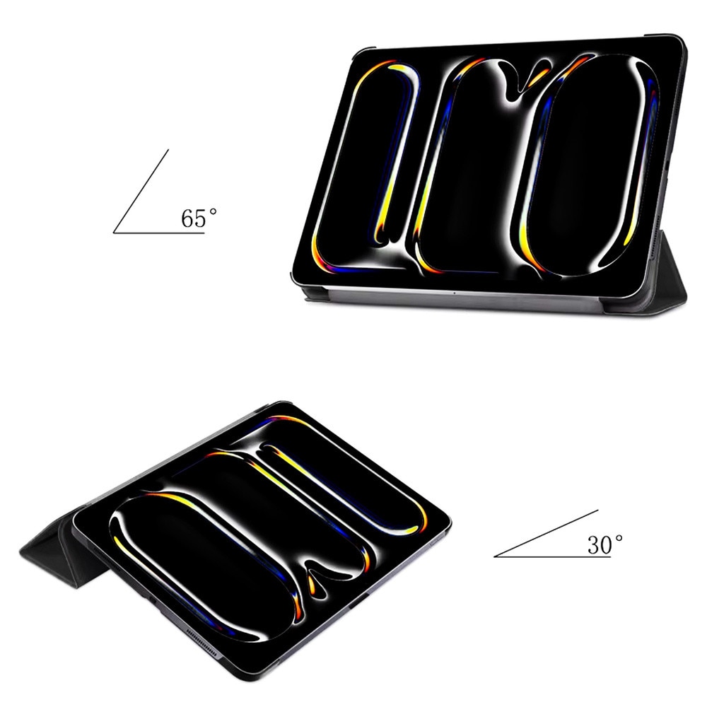 Husa Smart Case pentru iPad Pro 11 Gen. 5, negru, cu functie de suport, 11"