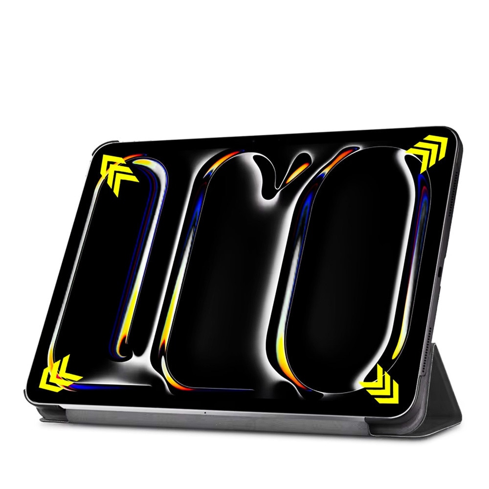 Etui Smart Case pentru iPad Pro 13 Gen. 5, negru, cu functie de suport si auto-intoarcere