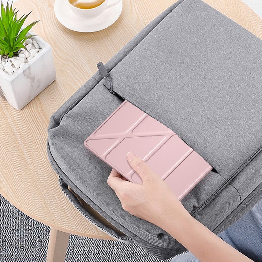 Etui Trifold Case pentru iPad Pro 11", ecologic, negru, 4 unghiuri de utilizare