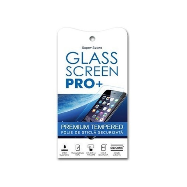 Folie protectie sticla GLASS SCREEN PRO+ pentru Huawei Y600, grosime 0.3 mm