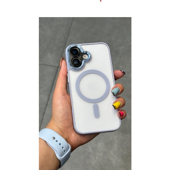 Husa de Protectie Compatibil cu iPhone 16, Flippy, Incarcare Wireless, Tehnologie Magsafe, Carcasa din TPU/ PC, Protectie Camera, Antisoc, Antizgariere, Gri
