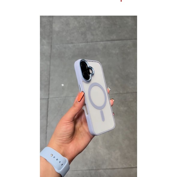 Husa de Protectie Compatibil cu iPhone 16, Flippy, Incarcare Wireless, Tehnologie Magsafe, Carcasa din TPU/ PC, Protectie Camera, Antisoc, Antizgariere, Gri
