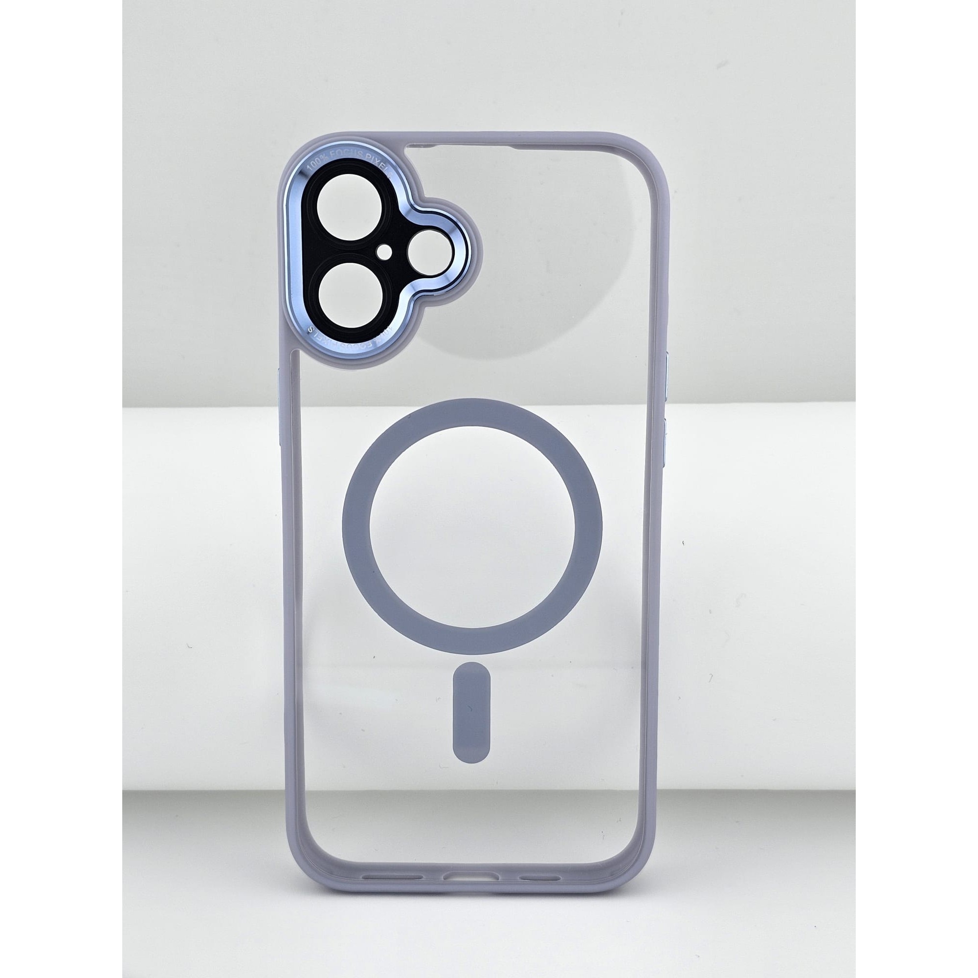 Husa de Protectie Compatibil cu iPhone 16, Flippy, Incarcare Wireless, Tehnologie Magsafe, Carcasa din TPU/ PC, Protectie Camera, Antisoc, Antizgariere, Gri