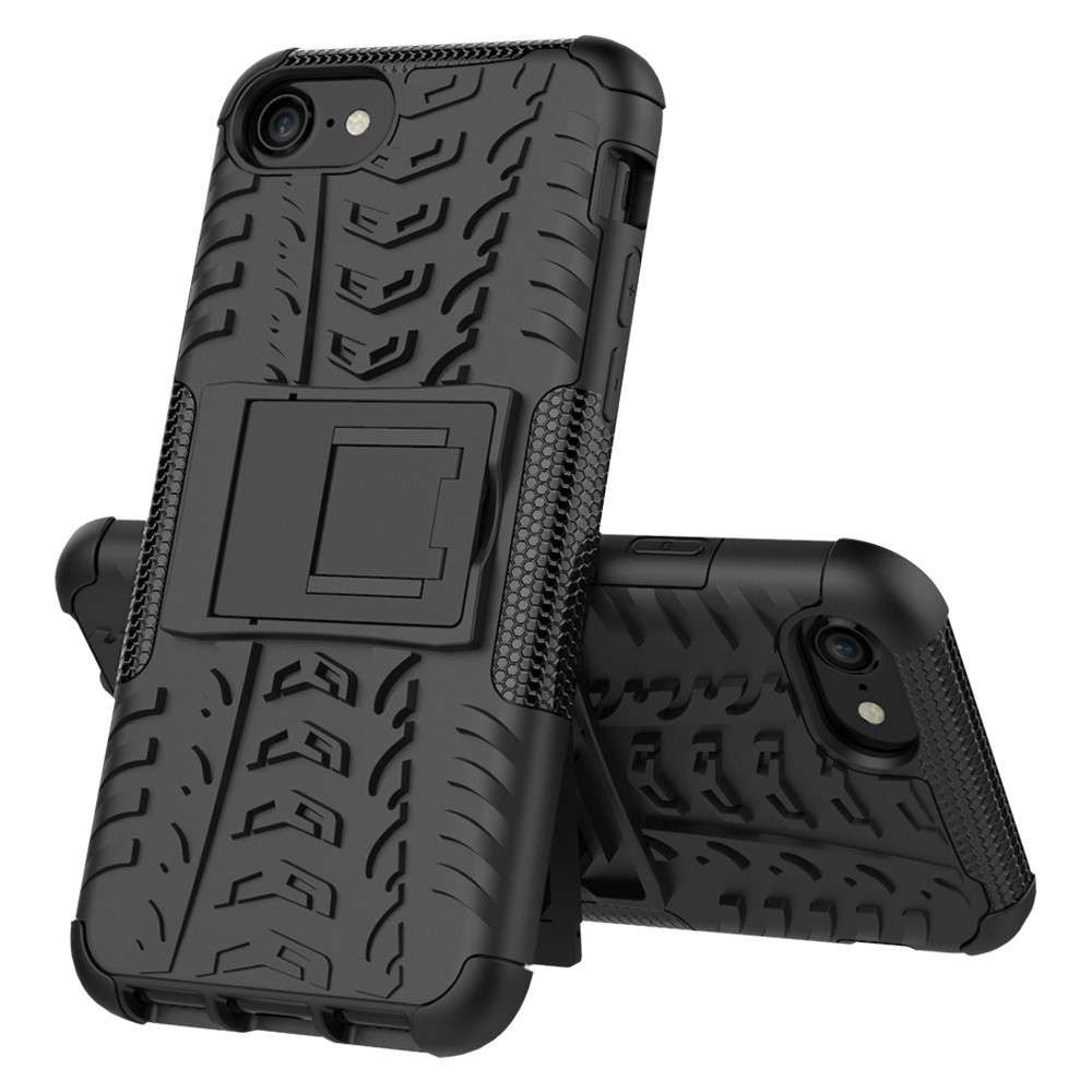 Husa compatibil cu Samsung S10 Defender Model 3 cu Suport, Negru