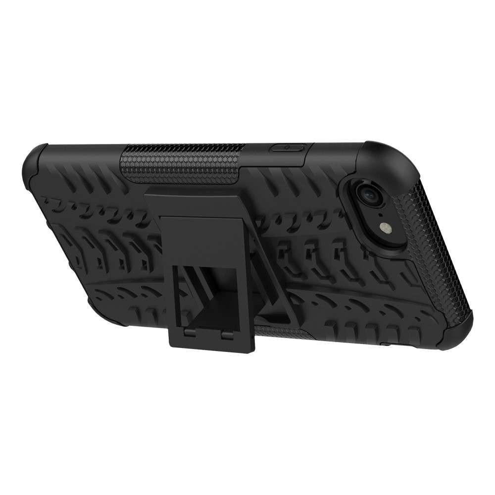 Husa compatibil cu Samsung S10 Defender Model 3 cu Suport, Negru