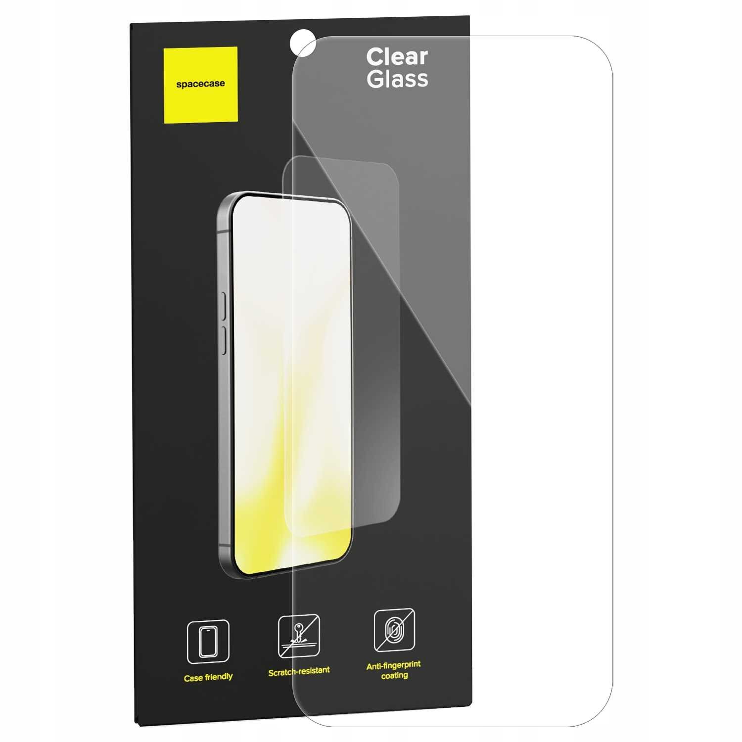 Folie protectie ecran Spacecase pentru Oppo Reno 13 5G, sticla intarita 9H, 0.33mm, 2.5D, transparent