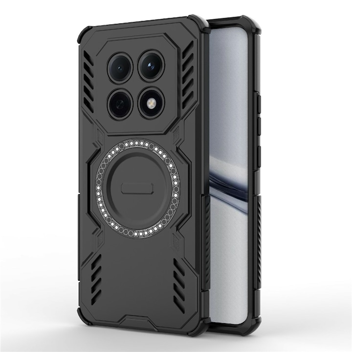 Husa pentru Xiaomi Redmi Note 15 5G / Poco M8 5G - Techsuit ArmorMag Case - Black