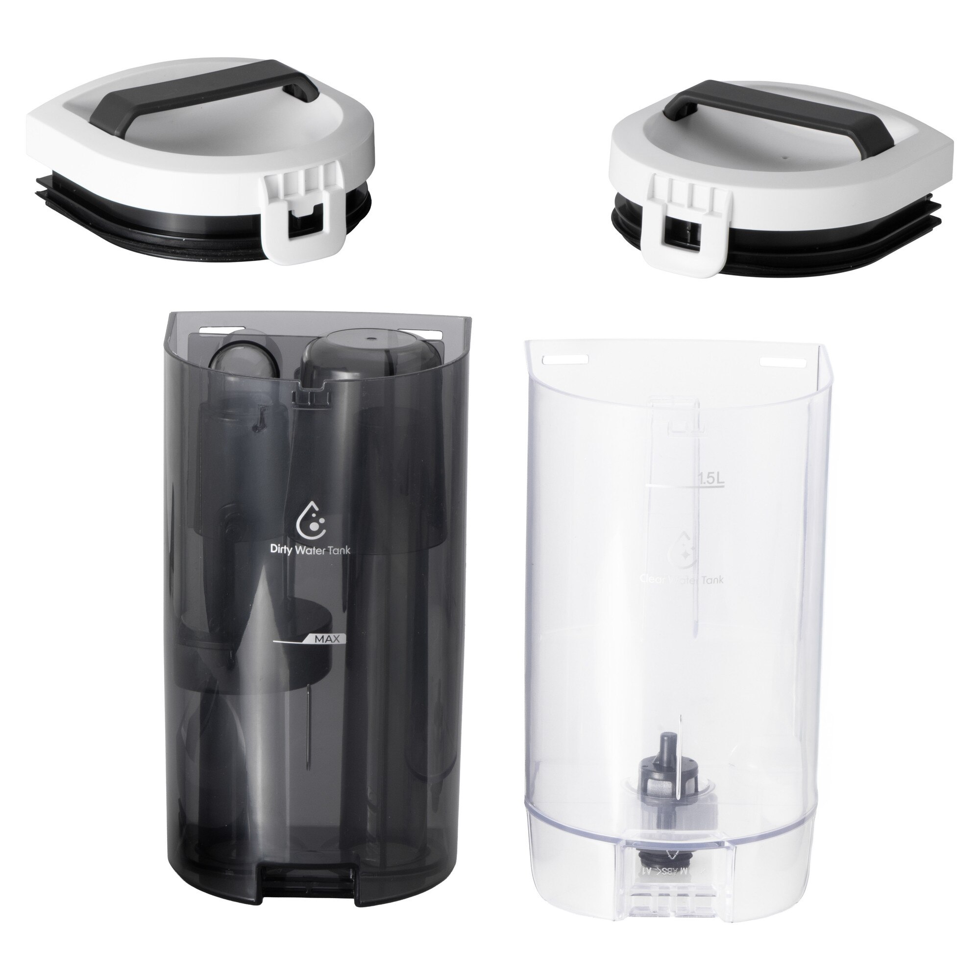 Aspirator cu spalare Adler AD-7088, 400W, 5 accesorii, alb, 1.5x0.8l