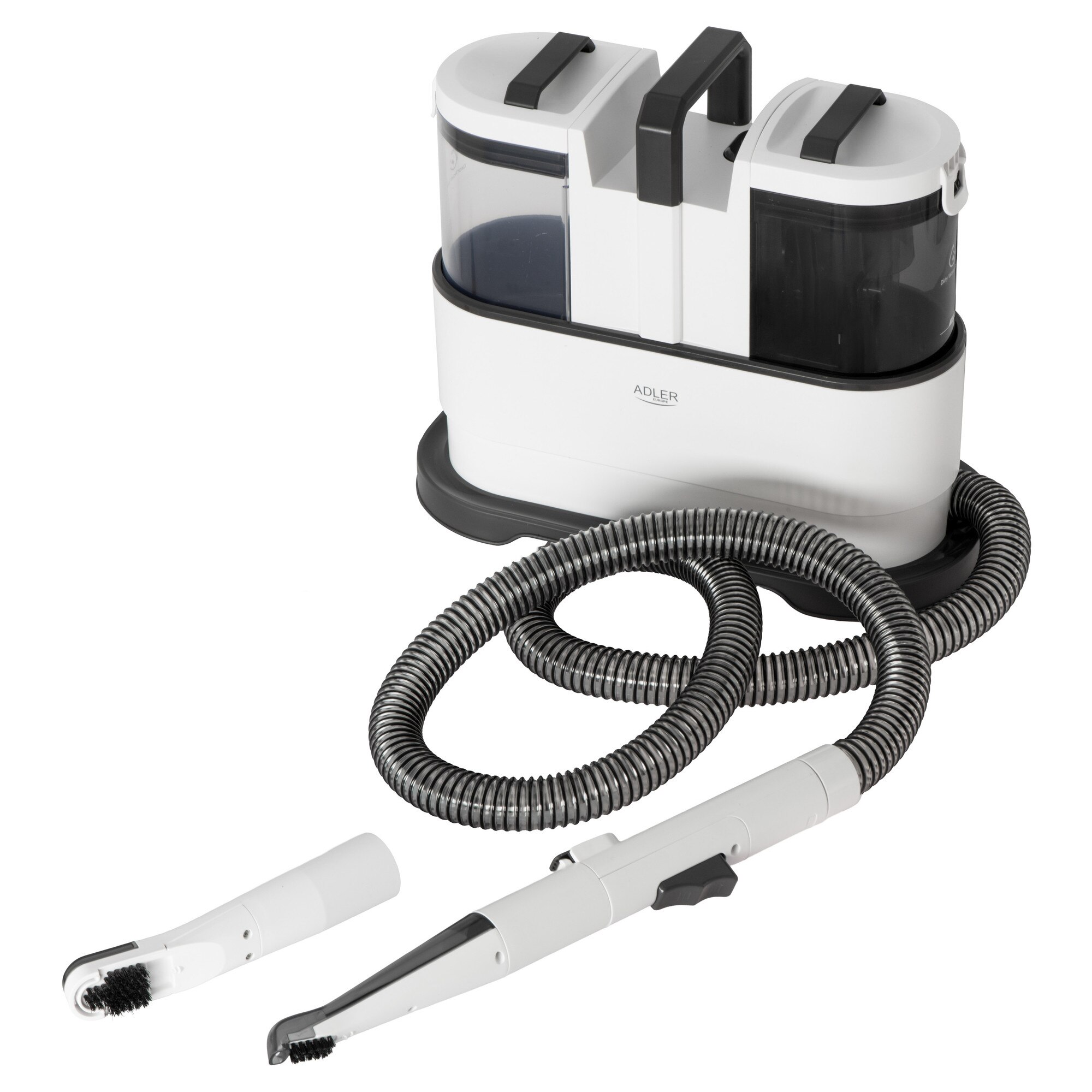 Aspirator cu spalare Adler AD-7088, 400W, 5 accesorii, alb, 1.5x0.8l