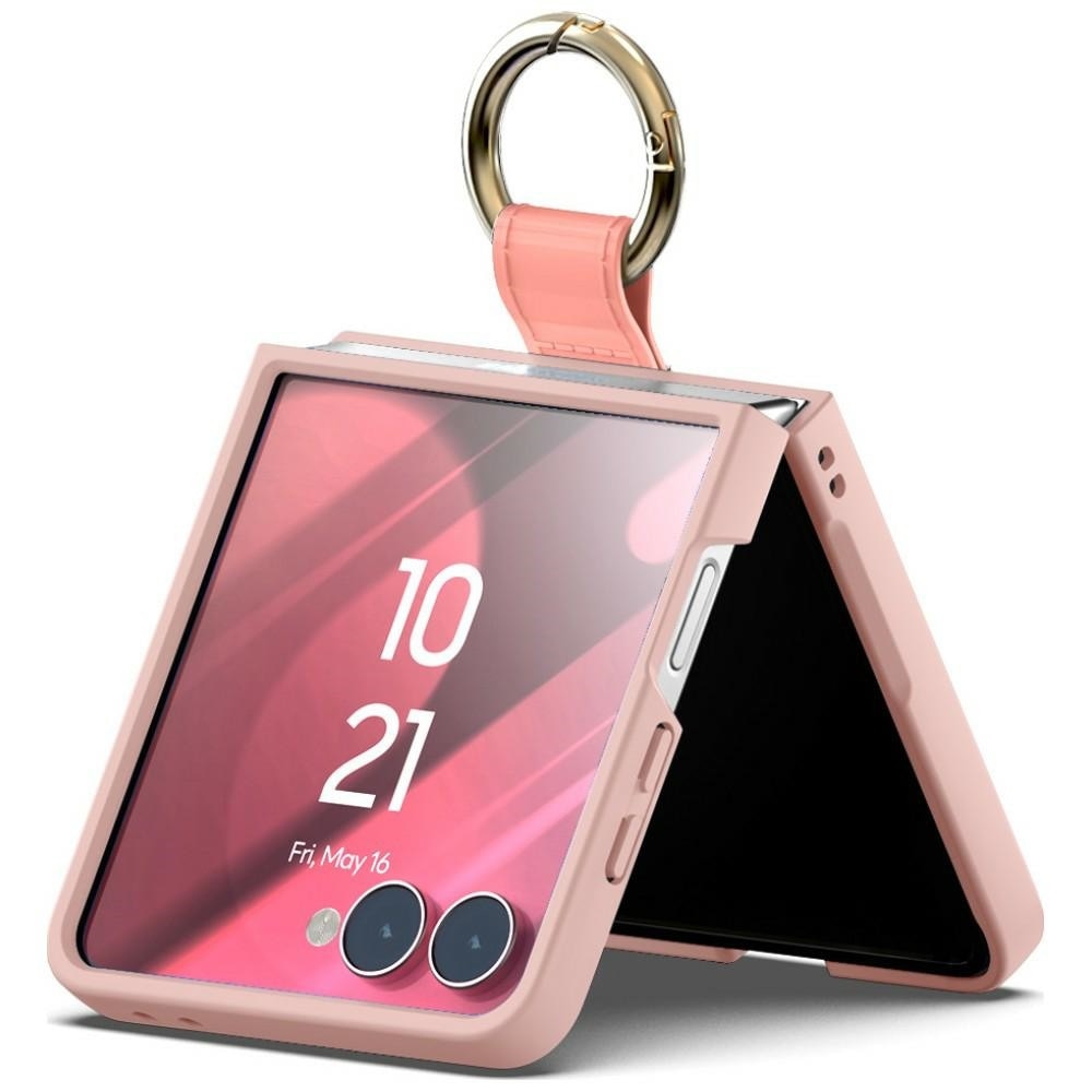 Husa Mercury Goldring Hard Case compatibila cu Samsung Galaxy Z Flip 8, Roz