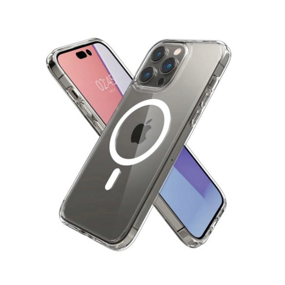 Husa de protectie pentru Iphone 13 Pro, Clear Case with Magsafe, Hybrid, Antisoc