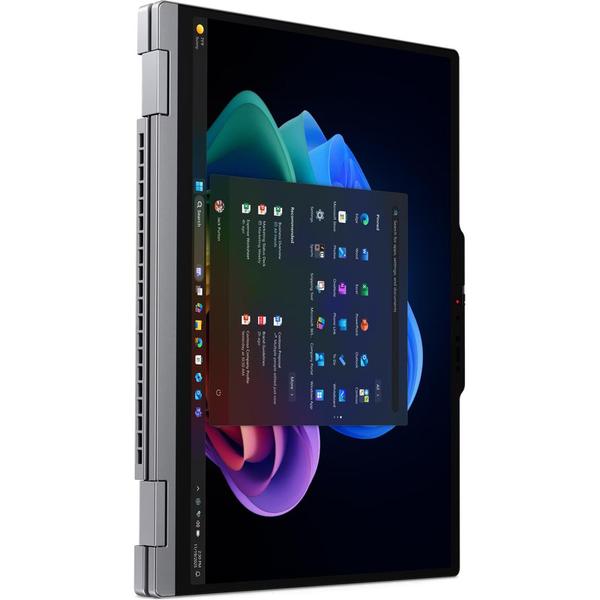 Laptop 2in1 Lenovo ThinkPad X1 (Gen. 11 Aura Edition) (Procesor Intel® Core™ Ultra 7 355 (12M Cache, up to 4.70 GHz) 14inch WUXGA Touch, 32GB LPDDR5X, 1TB SSD, Intel® Graphics, Win 11 Pro, Gri)