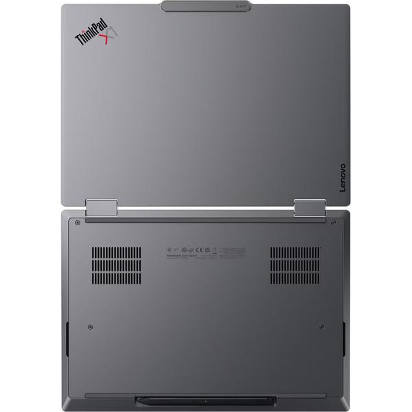 Laptop 2in1 Lenovo ThinkPad X1 (Gen. 11 Aura Edition) (Procesor Intel® Core™ Ultra 7 355 (12M Cache, up to 4.70 GHz) 14inch WUXGA Touch, 32GB LPDDR5X, 1TB SSD, Intel® Graphics, Win 11 Pro, Gri)