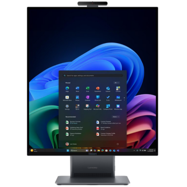 All In One PC Lenovo ThinkCentre X AIO, 27.6inch QHD IPS, Intel Ultra 5 325 2.1GHz Panther Lake, 16GB RAM, 1TB SSD, Intel Graphics, Camera Web, Windows 11 Pro