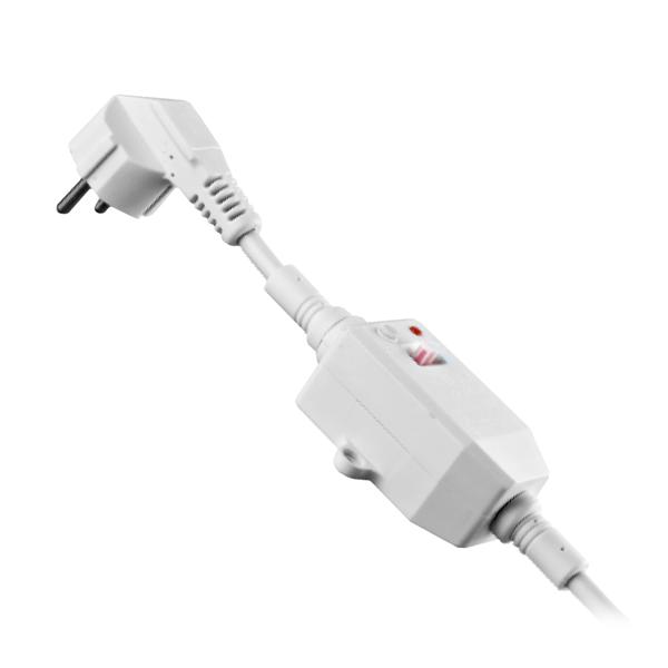 Robinet electric Albatros Aquaflex, 3000 W, 30-60 C, Rotatie 360 (Argintiu)