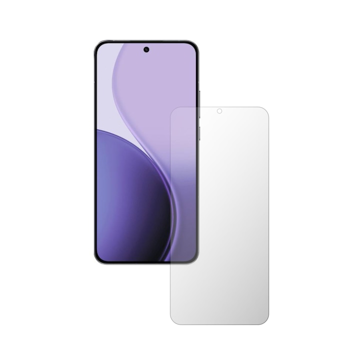 Folie Protectie Ecran Folie24, pentru Oppo Reno14 Pro, 1X Ultra-Clear cu Acoperire Totala Full-Display, Adeziva, Flexibila cu Auto Regenerare