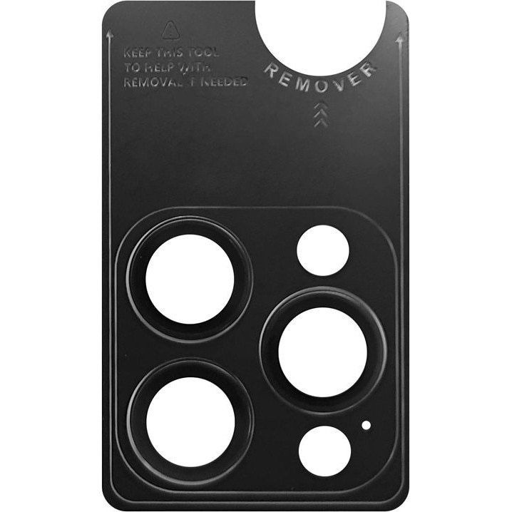 Folie sticla securizata Powertech pentru camera iPhone 15 Pro 15 Pro Max transparenta