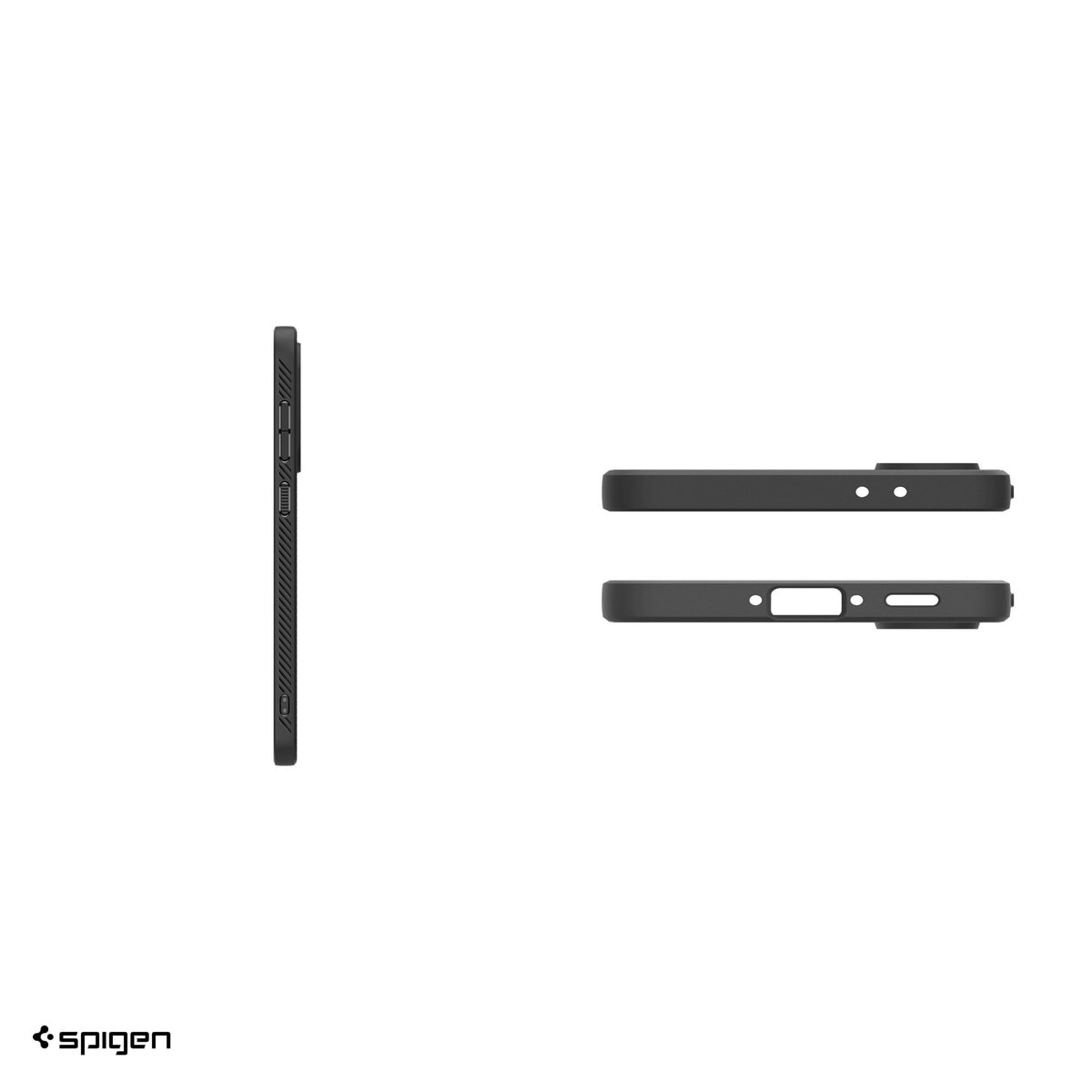 Husa Spigen Liquid Air pentru Samsung Galaxy A56 5G, Carcasa, Negru