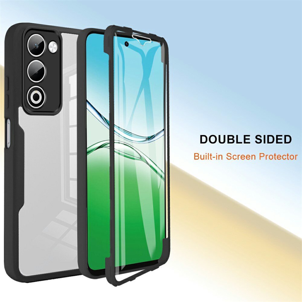 Husa + Folie pentru Oppo A5 4G / A5 5G, SKYDDAR INNOVATION, [Pachet 360°] ColorVerse, set cu sticker, Roz