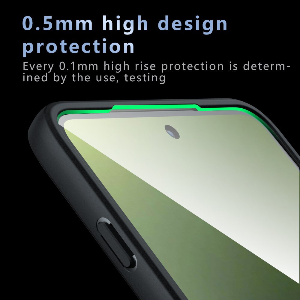 Husa pentru Motorola Moto G57 Power / Moto G67 Power, SKYDDAR INNOVATION, PureFrost MagSafe, AntiSoc, set cu sticker, Negru frost