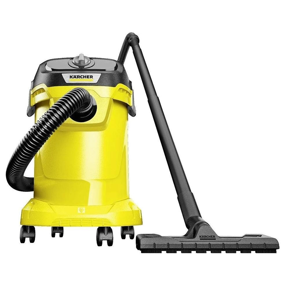 Aspirator industrial umed uscat Karcher KWD 2 V-19/4/18 1.628-428.0, 1000 W, 19 L Galben