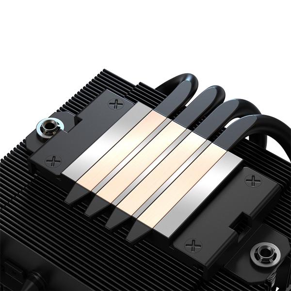 Cooler CPU ID-Cooling IS-40-XT, 4 heatpipe-uri direct touch de 6mm, 94x94x47mm, Negru