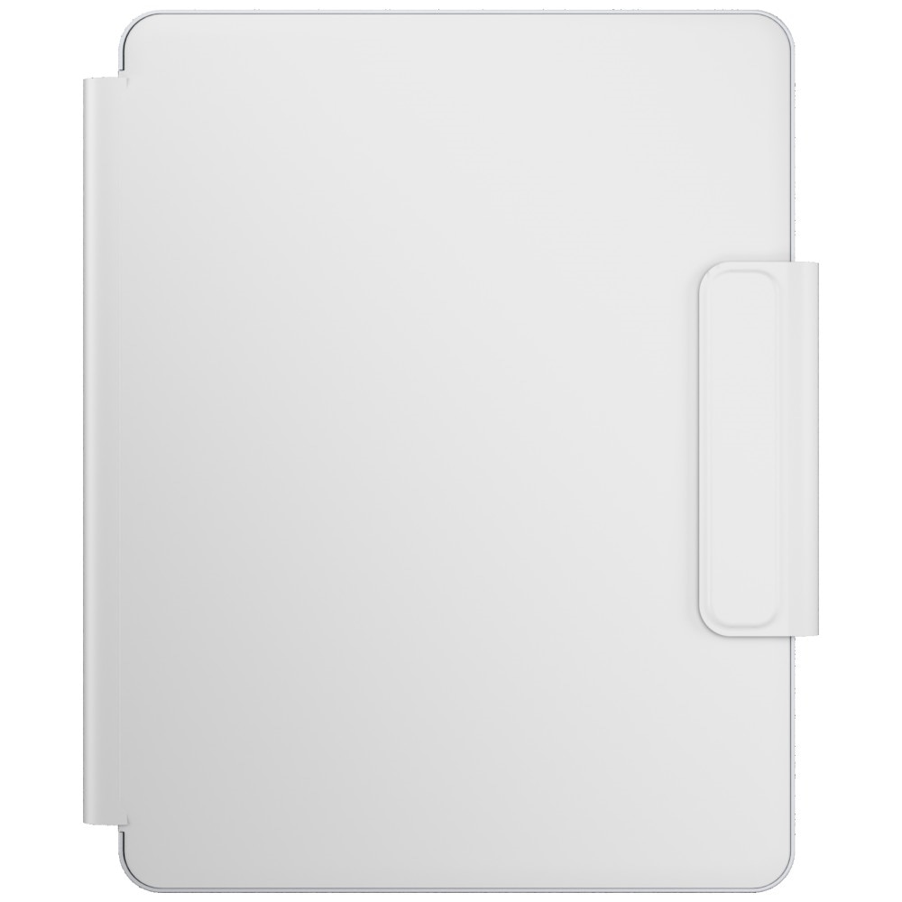 Husa cu tastatura Typecase Edge compatibila cu iPad Air 13 inch 2024 / 2025, 500mAh, USB-C, Alb