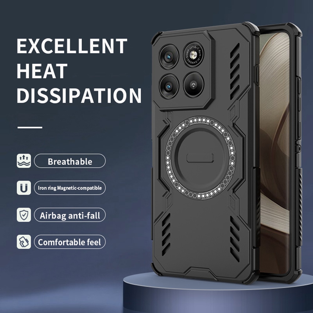 Husa pentru Motorola Edge 70, din Policarbonat, Danex, Culoare Negru