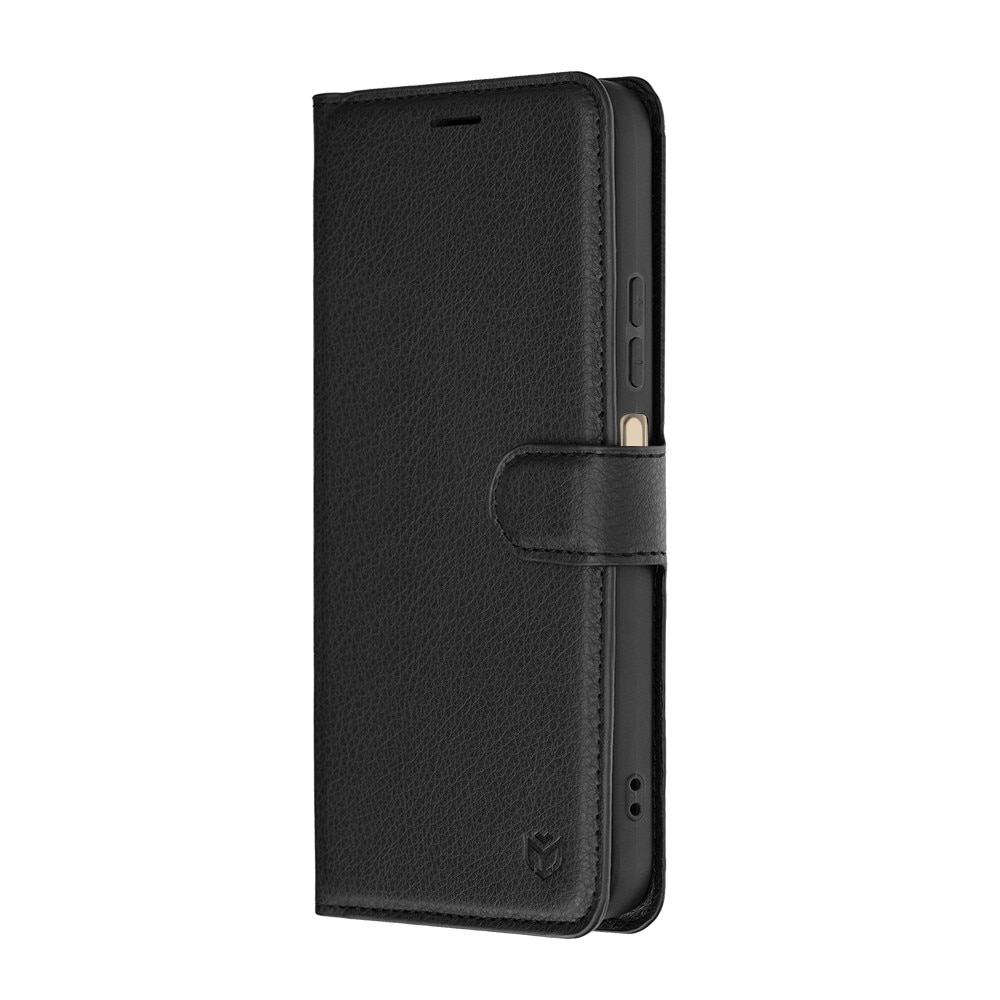 Husa compatibila cu Oppo Oppo A6x 4G/ Oppo A6x 5G/ Oppo A6 4G/ Oppo A6k 4G, Stef's Cat, Leather Folio, negru