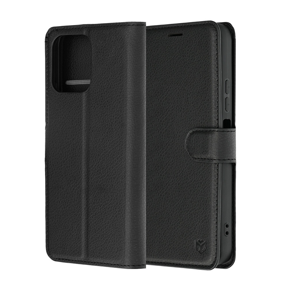 Husa compatibila cu Oppo Oppo A6x 4G/ Oppo A6x 5G/ Oppo A6 4G/ Oppo A6k 4G, Stef's Cat, Leather Folio, negru