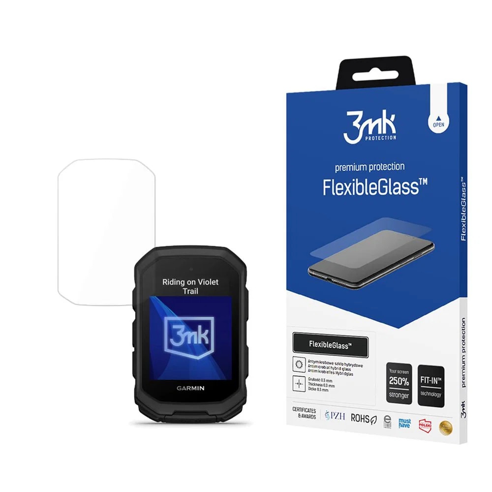 Sticla hibrida 3mk FlexibleGlass pentru Garmin Edge MTB