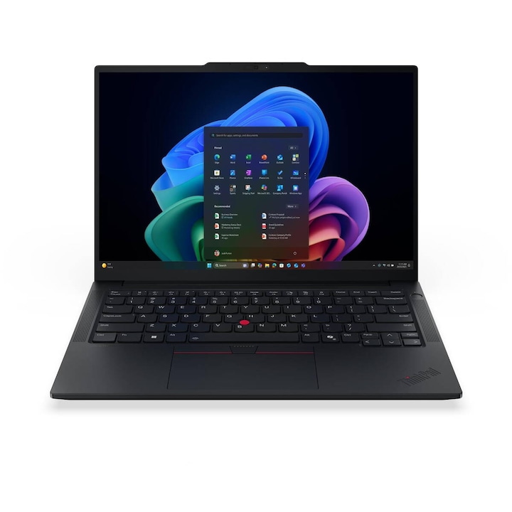 Laptop Lenovo ThinkPad E14 Gen 8 WUXGA 14 inch Intel Core Ultra 7 355 16GB 512GB SSD Windows 11 Pro Black