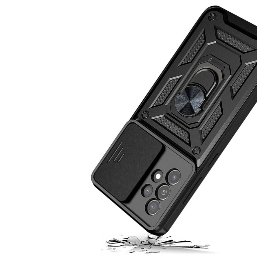 Husa pentru Samsung Galaxy A53 5G - Techsuit CamShield Series - Black