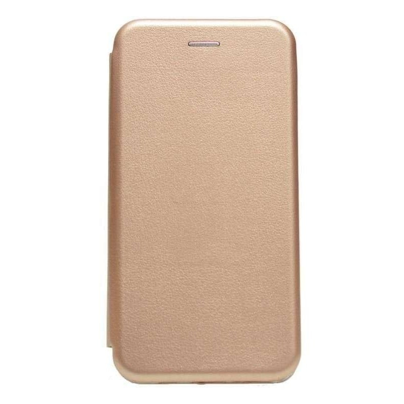 Husa de protectie Flippy compatibila cu Samsung Galaxy S9 Magnet Book Case Auriu