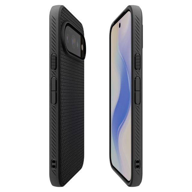 Husa Spigen Liquid MagSafe Compatibila Cu Google Pixel 11 Pro XL, Materiale Premium, Kit Curatare, Anti Soc, Silicon, Negru