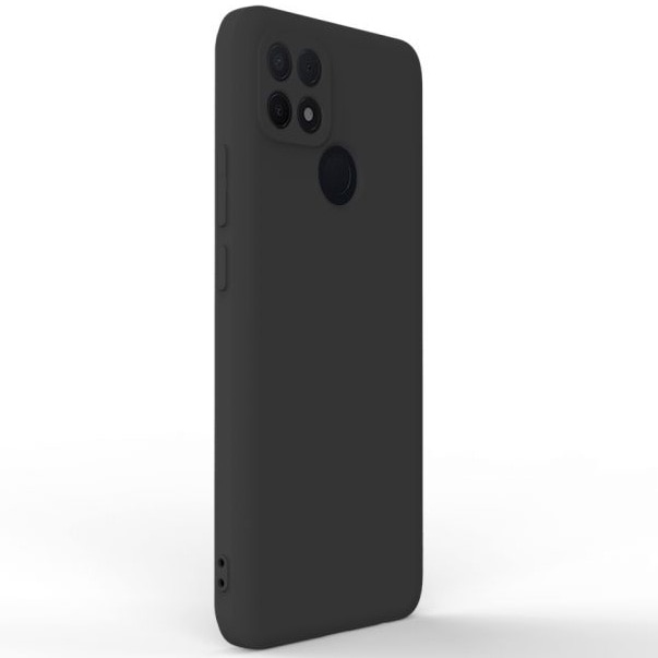 Husa de protectie Lemontti Silicon Soft Slim pentru Oppo A15, Black