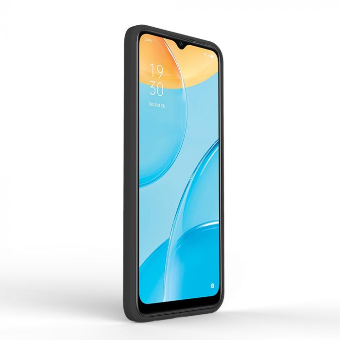 Husa de protectie Lemontti Silicon Soft Slim pentru Oppo A15, Black