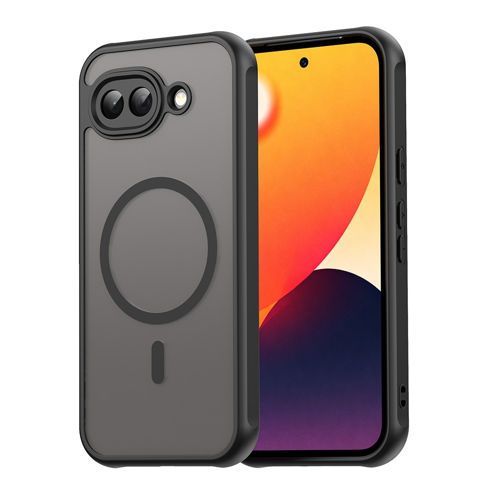 Husă pentru Google Pixel 10a, Aiyando, Ghost Series, anti-ingalbenire, neagră, slim